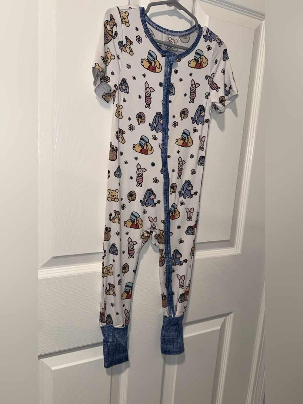 Winnie the Pooh Pooh & Crew Bamboo Zippy- LucaNinoandCo. - Size 2T